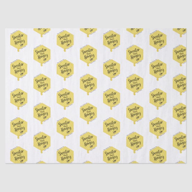 Sweeter Than Honey Tissue Paper (Front)
