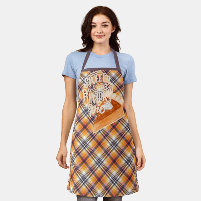 Sweeter than Pumpkin Pie Apron (Worn)