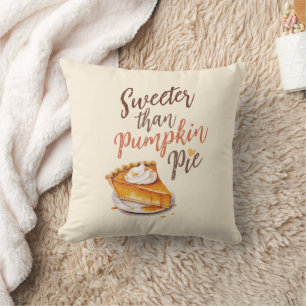 Sweeter Than Pumpkin Pie – Fall Pumpkin Spice Pie Cushion