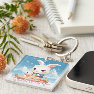 Sweetest aunty key ring