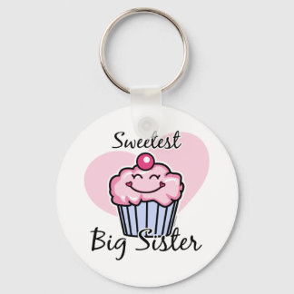Sweetest Big Sister Key Ring
