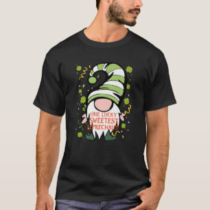 Sweetest Funny St Patrick's Day Lucky Gnome Family T-Shirt
