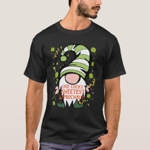 Sweetest Funny St Patrick's Day Lucky Gnome Family T-Shirt