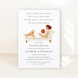 Sweetest Little Bun Baby Shower Invitation