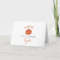 sweetest little pumpkin Custom Name