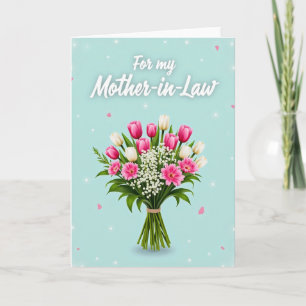 Sweetest Mum Rose Petals Card