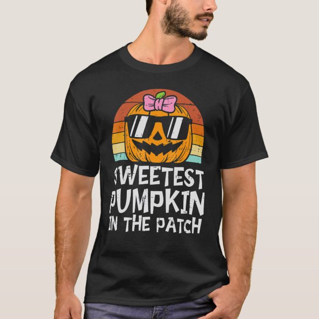Sweetest Pumpkin In The Patch Women Halloween Todd T-Shirt (Front)