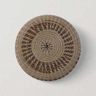sweetgrass 6 cm round badge