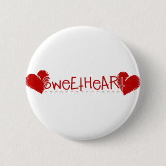 Sweetheart 6 Cm Round Badge