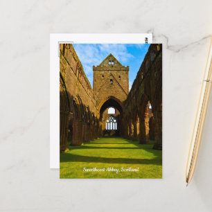 Sweetheart Abbey, Scotland Postcard