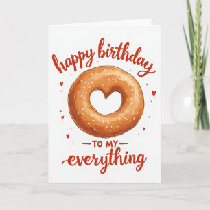 Sweetheart Birthday Donut Card
