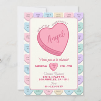 Sweetheart Birthday Party Invitation Invite