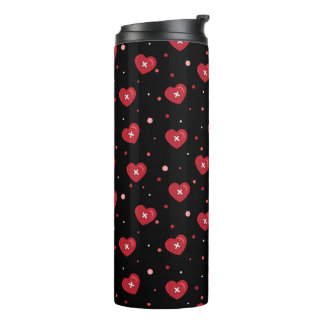 Sweetheart Buttons Thermal Tumbler