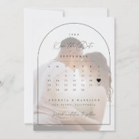 Sweetheart Calendar Save The Date Announcement