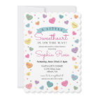 Sweetheart Candy February baby shower for Girl
