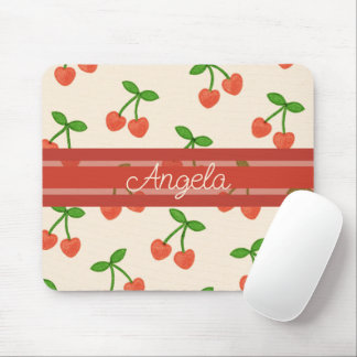 Sweetheart Cherries Mouse Pad