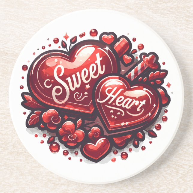 Sweetheart Coaster (Front)