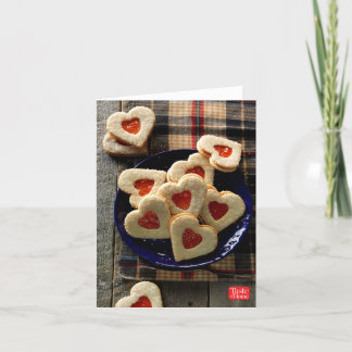 Sweetheart Coconut Cookies Card