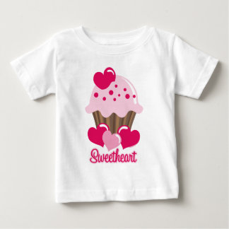 Sweetheart Cupcake Baby Shirt