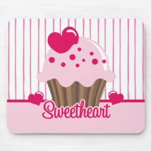 Sweetheart Cupcake Mousepad