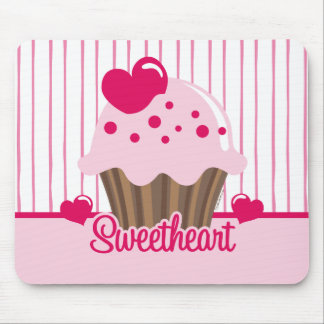 Sweetheart Cupcake Mousepad