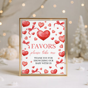 Sweetheart Favors Take One Sign