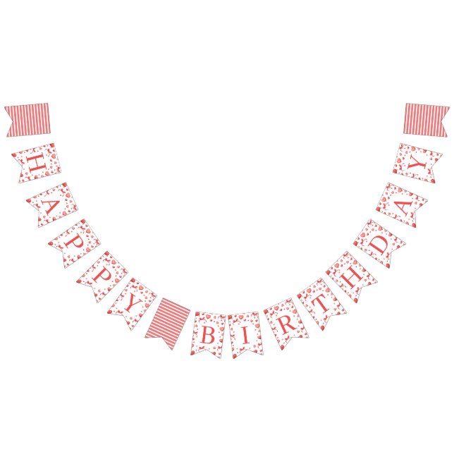 Sweetheart Heart Birthday Banner Printable (All)