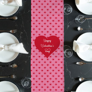 Sweetheart Hearts Table Runner Valentine’s Day