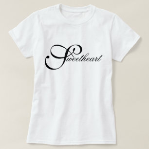 "Sweetheart" iconic chic aesthetic script T-Shirt