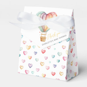 Sweetheart Pastel Heart Baby Favour Box