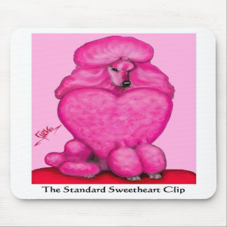 Sweetheart Poodle Mousepad