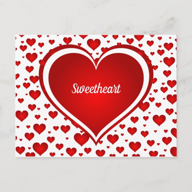 Sweetheart  Postcard (Front)