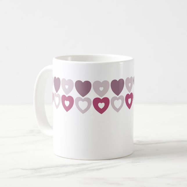Sweetheart Quilt Mug (Front Left)