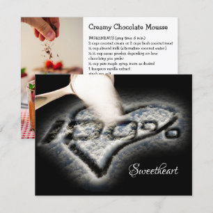 Sweetheart Recipe Greeting Card