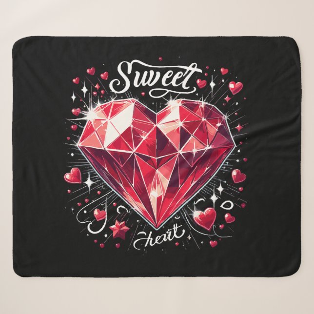 Sweetheart Sherpa Blanket (Front (Horizontal))