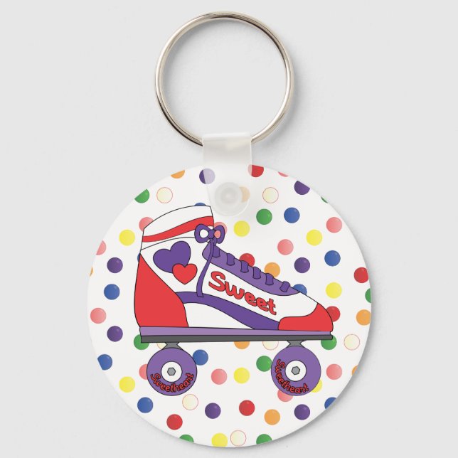 Sweetheart Skate Key Ring (Front)