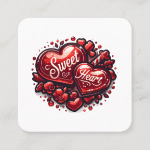 Sweetheart Square Business Card