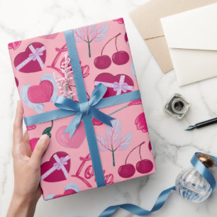 Sweetheart Symbols Wrapping Paper