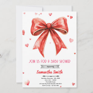 Sweetheart valentine birthday invitation