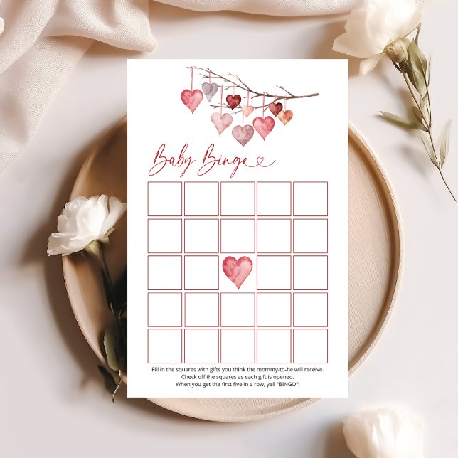 Sweetheart Valentines Baby Bingo Game (Creator Uploaded)