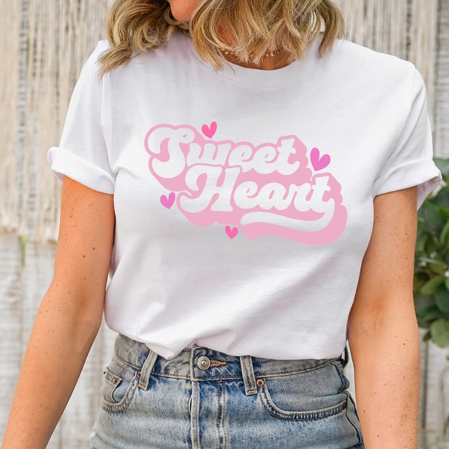 Sweetheart Valentine's Day Shirt (Embrace the romance of the season with our "Sweetheart Valentine's Day" Shirt – a charming and heart)