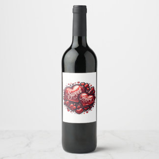 Sweetheart Wine Label