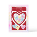 Sweethearts Candy Box Valentines Party Invitation