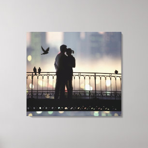 Sweethearts Canvas Print
