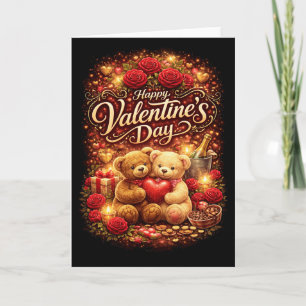 Sweethearts Forever Holiday Card