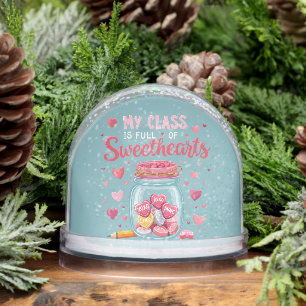 Sweethearts Jar School Teacher Snowglobe