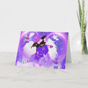 Sweetheart's Snow Angel Greeting Card