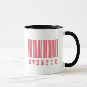 sweetie barcode design mug