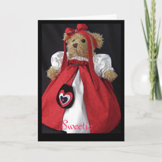 Sweetie Bear Holiday Card