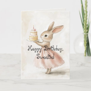 SWEETIE BIRTHDAY CARD